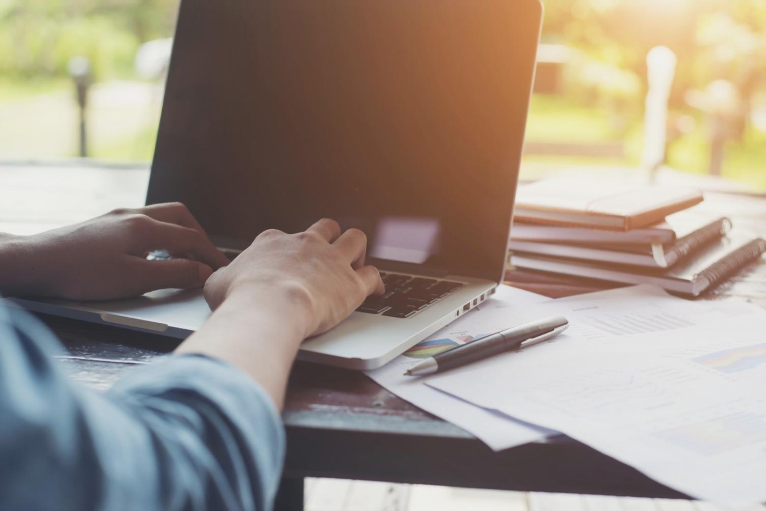 Financial planning session with calculator and documents