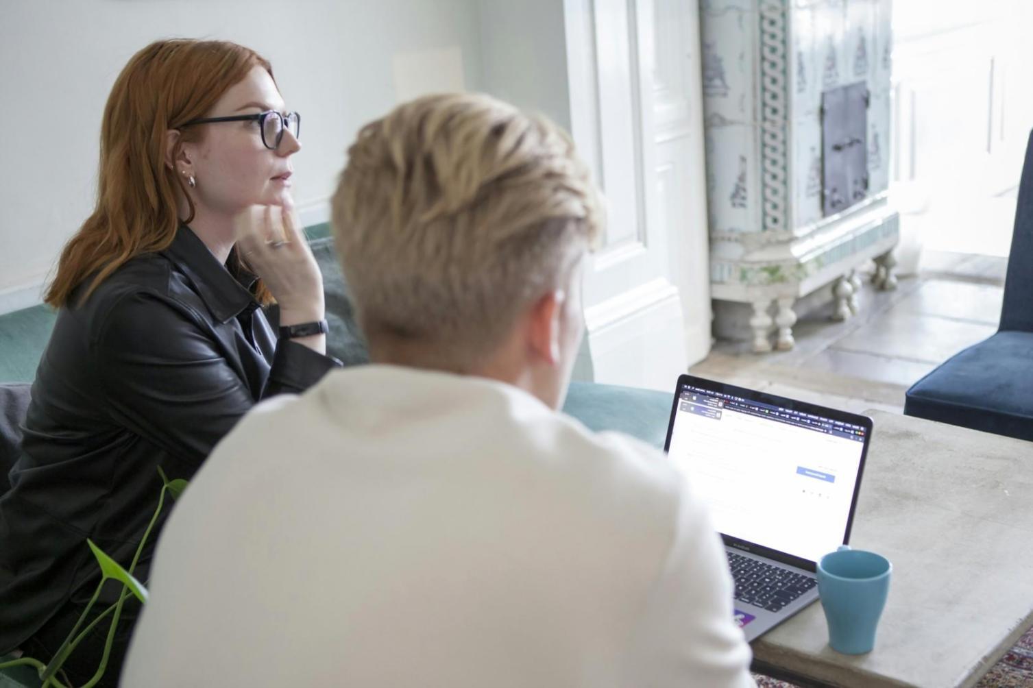 Interactive financial education session showing collaborative learning approach