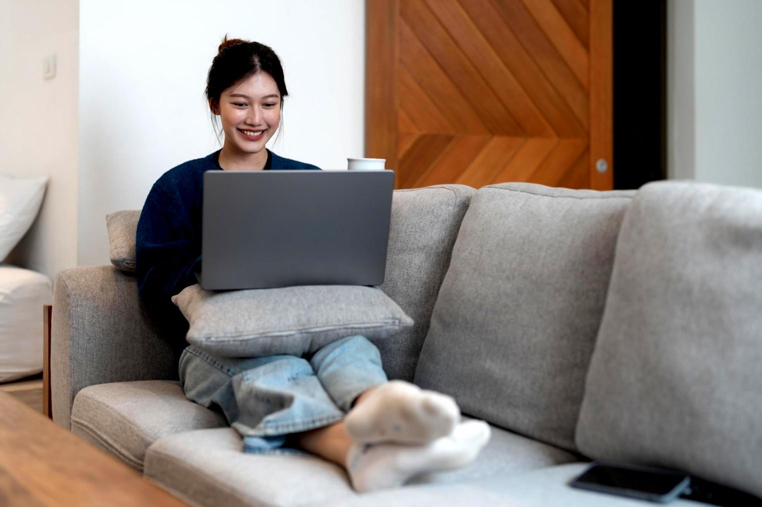 Professional analyzing investment portfolio data on computer screen